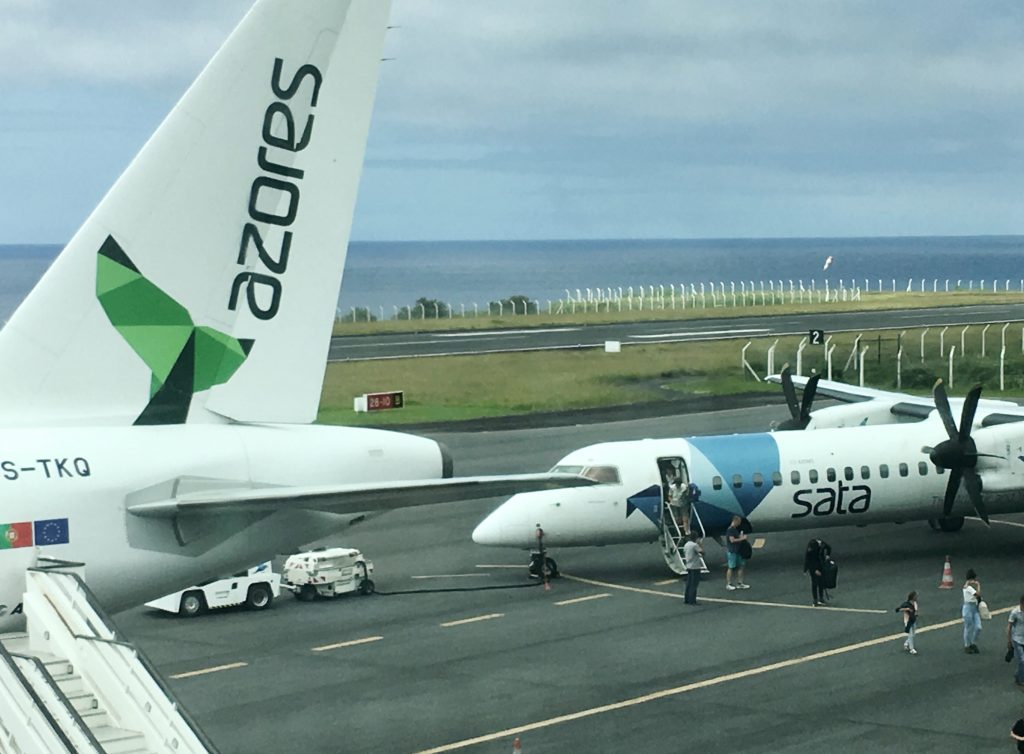 Plane Azores