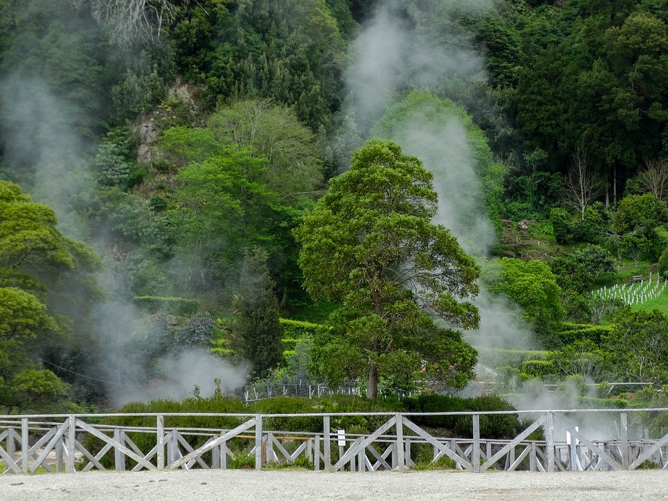 Banhos termais Furnas Açores